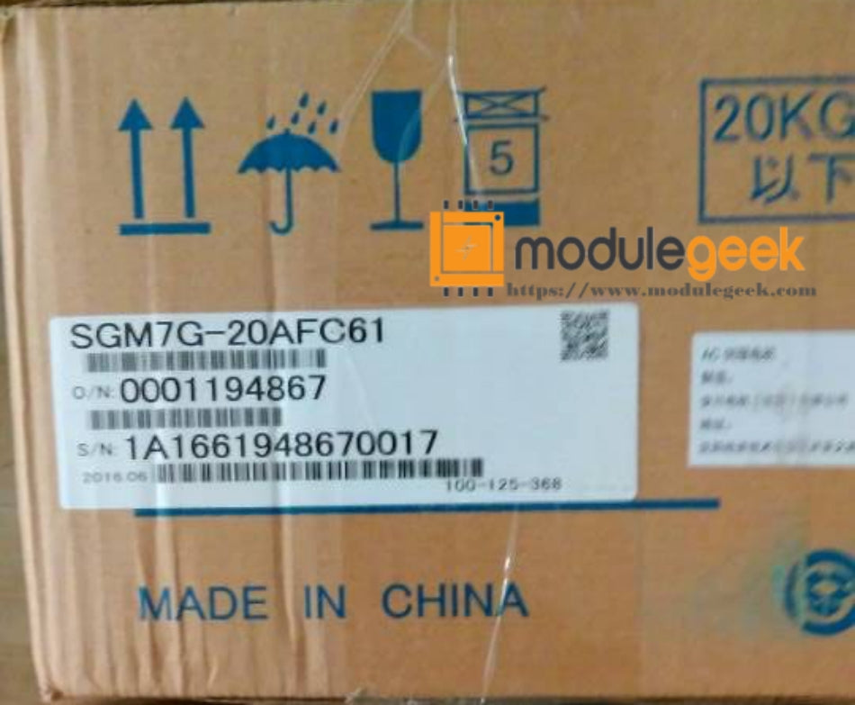 1PCS YASKAWA SGM7G-20AFC61 POWER SUPPLY MODULE NEW 100% Best price and quality assurance