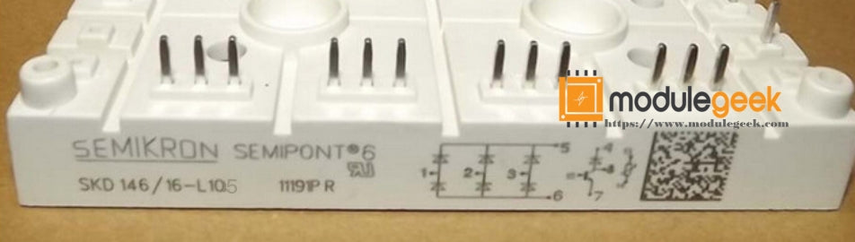 1PCS SEMIKRON SKD116/16-L105 POWER SUPPLY MODULE NEW 100% Best price and quality assurance