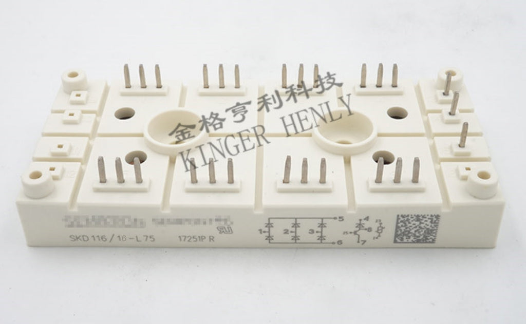 1PCS SEMIKRON SKD116/16-L75 POWER SUPPLY MODULE NEW 100% Best price and quality assurance