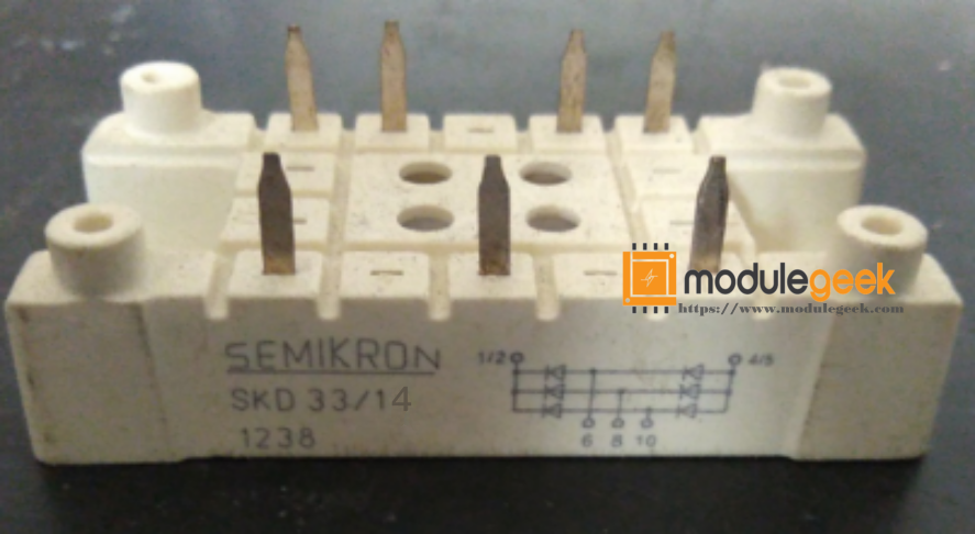 1PCS SEMIKRON SKD33/14 POWER SUPPLY MODULE NEW 100% Best price and quality assurance