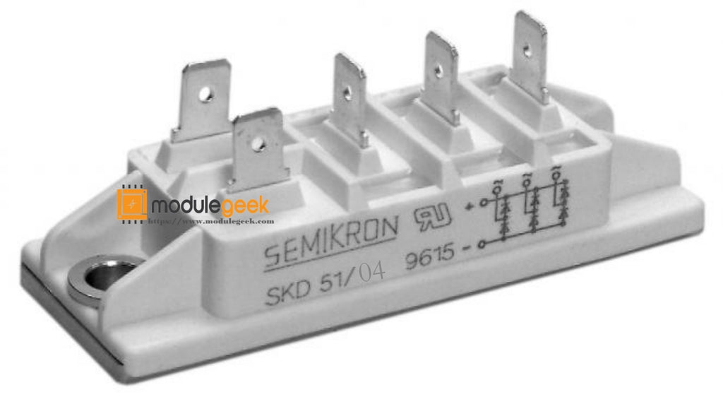 1PCS SEMIKRON SKD51/04 POWER SUPPLY MODULE NEW 100% Best price and quality assurance