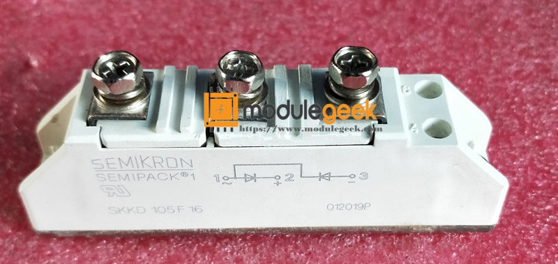 1PCS SEMIKRON SKKD105F16 POWER SUPPLY MODULE NEW 100% Best price and quality assurance