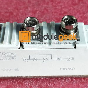 1PCS SEMIKRON SKKD105F16 POWER SUPPLY MODULE NEW 100% Best price and quality assurance