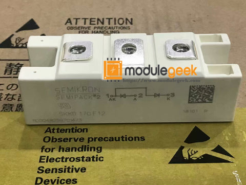 1PCS SEMIKRON SKKD170F12 POWER SUPPLY MODULE NEW 100% Best price and quality assurance