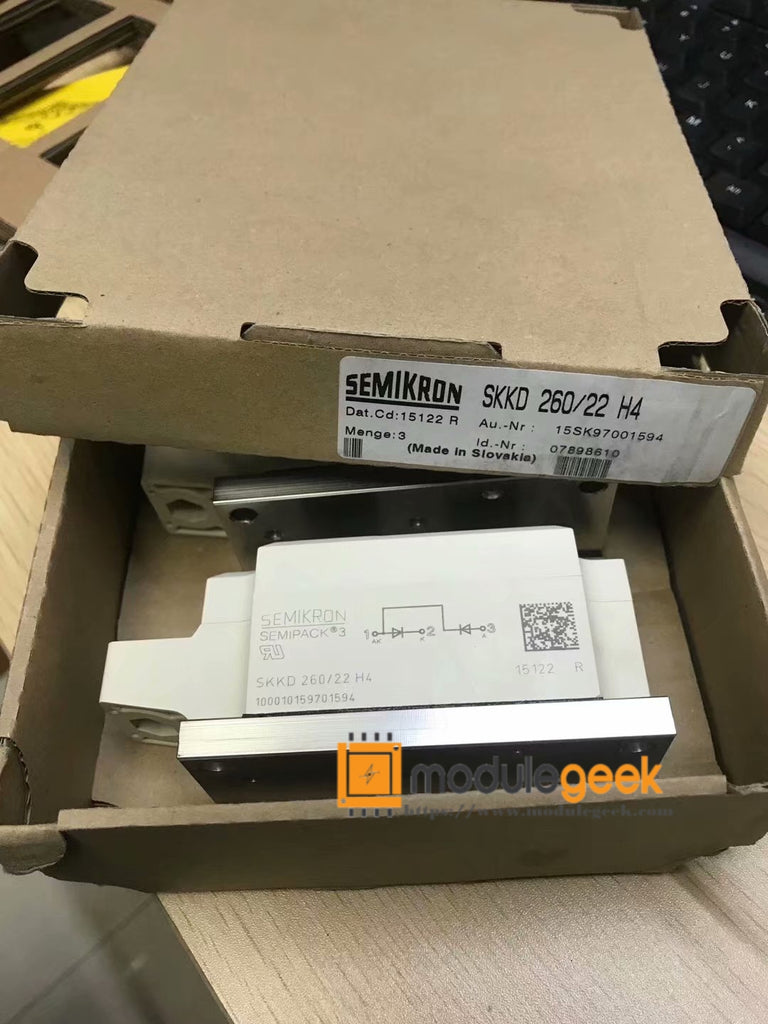 1PCS SEMIKRON SKKD260/22H4 POWER SUPPLY MODULE SKKD260-22H4 NEW 100% Best price and quality assurance