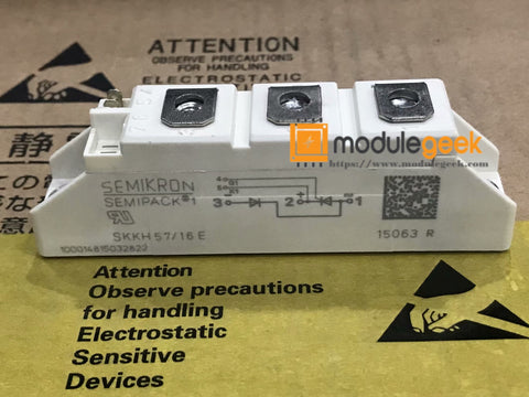 1PCS SEMIKRON SKKH57/16E POWER SUPPLY MODULE SKKH57-16E NEW 100% Best price and quality assurance