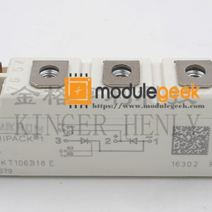 1PCS SEMIKRON SKKT106B18E POWER SUPPLY MODULE NEW 100% Best price and quality assurance