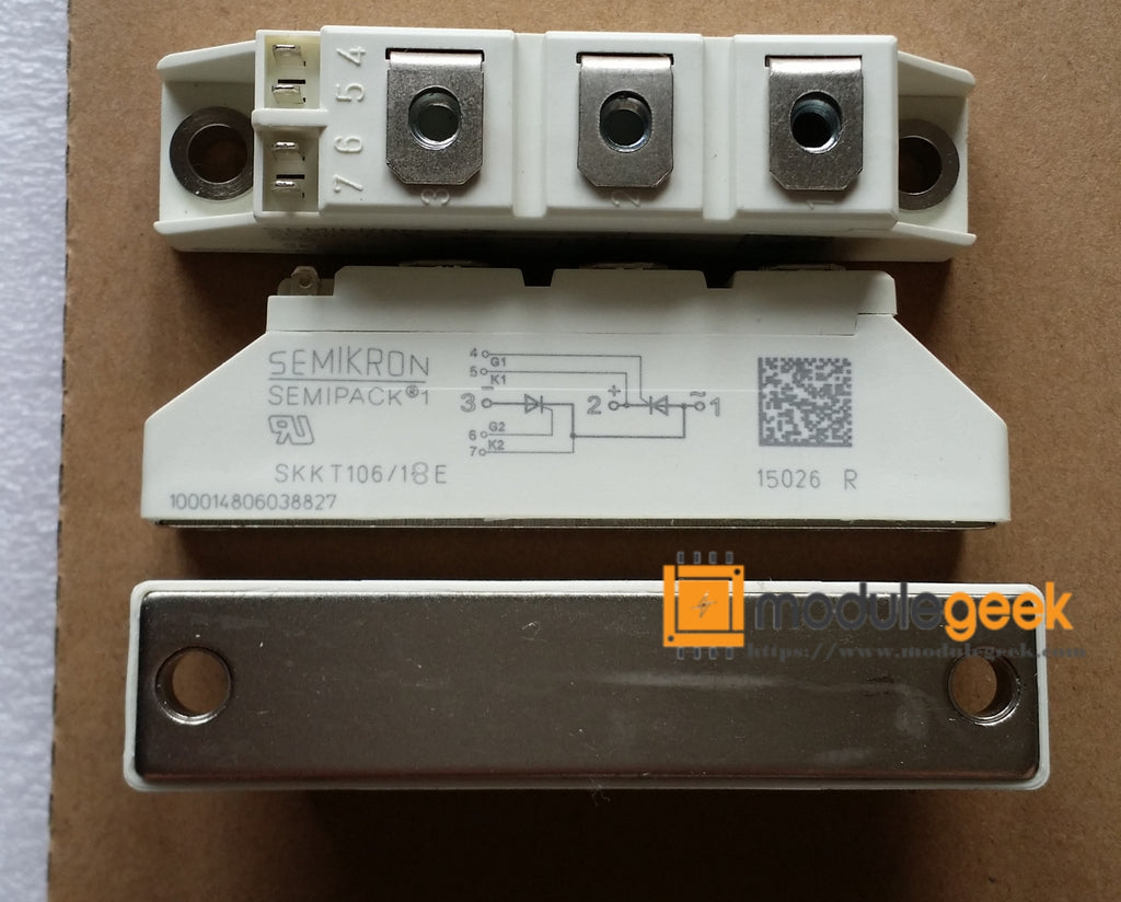 1PCS SEMIKRON SKKT106/18E POWER SUPPLY MODULE NEW 100% Best price and quality assurance
