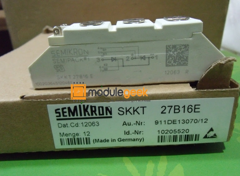 1PCS SEMIKRON SKKT27B16E POWER SUPPLY MODULE NEW 100% Best price and quality assurance