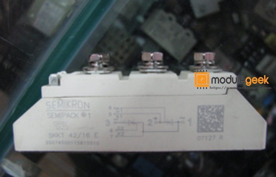 1PCS SEMIKRON SKKT42/16E POWER SUPPLY MODULE NEW 100% Best price and quality assurance