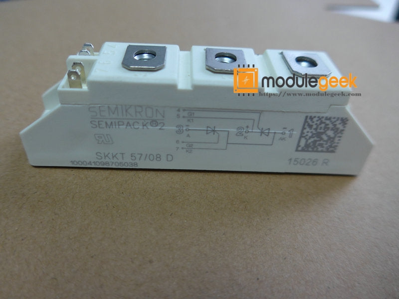 1PCS SEMIKRON SKKT57/08D POWER SUPPLY MODULE NEW 100% Best price and quality assurance