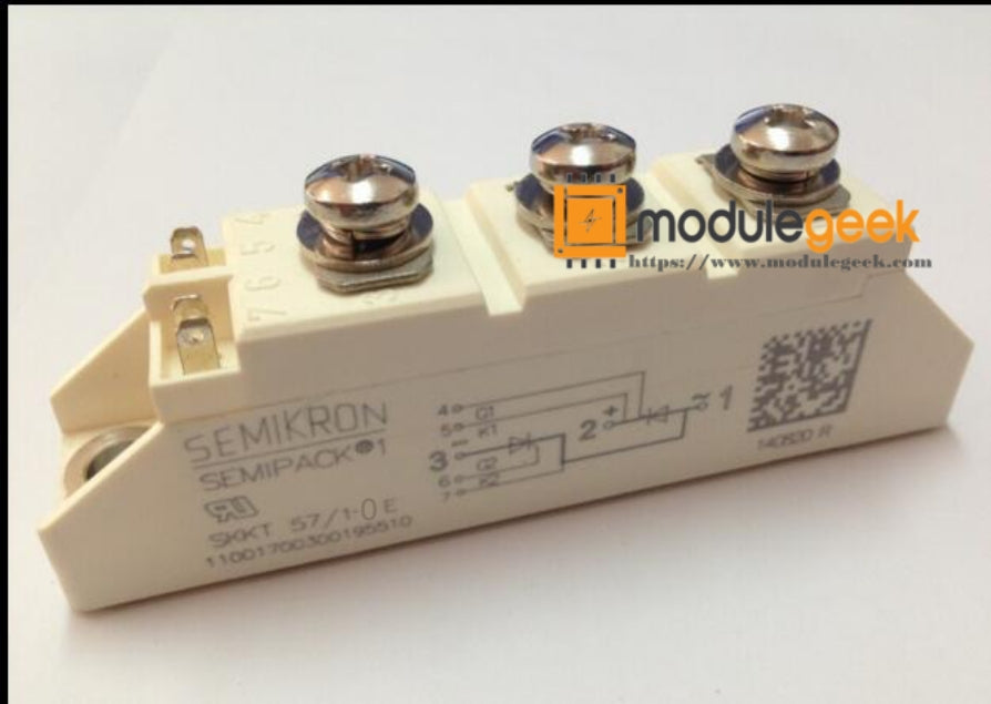 1PCS SEMIKRON SKKT57/10E POWER SUPPLY MODULE NEW 100% Best price and quality assurance