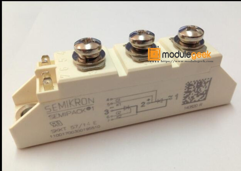 1PCS SEMIKRON SKKT57/14E POWER SUPPLY MODULE NEW 100% Best price and quality assurance