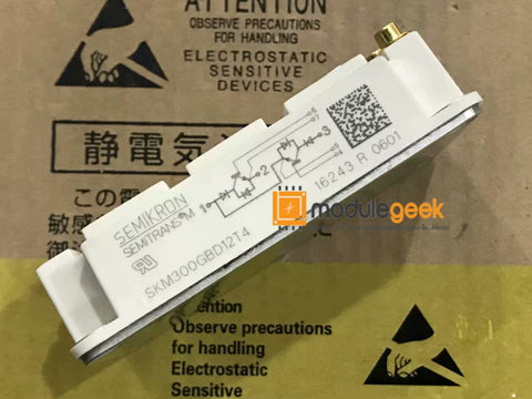 1PCS SEMIKRON SKM300GBD12T4 POWER SUPPLY MODULE NEW 100% Best price and quality assurance