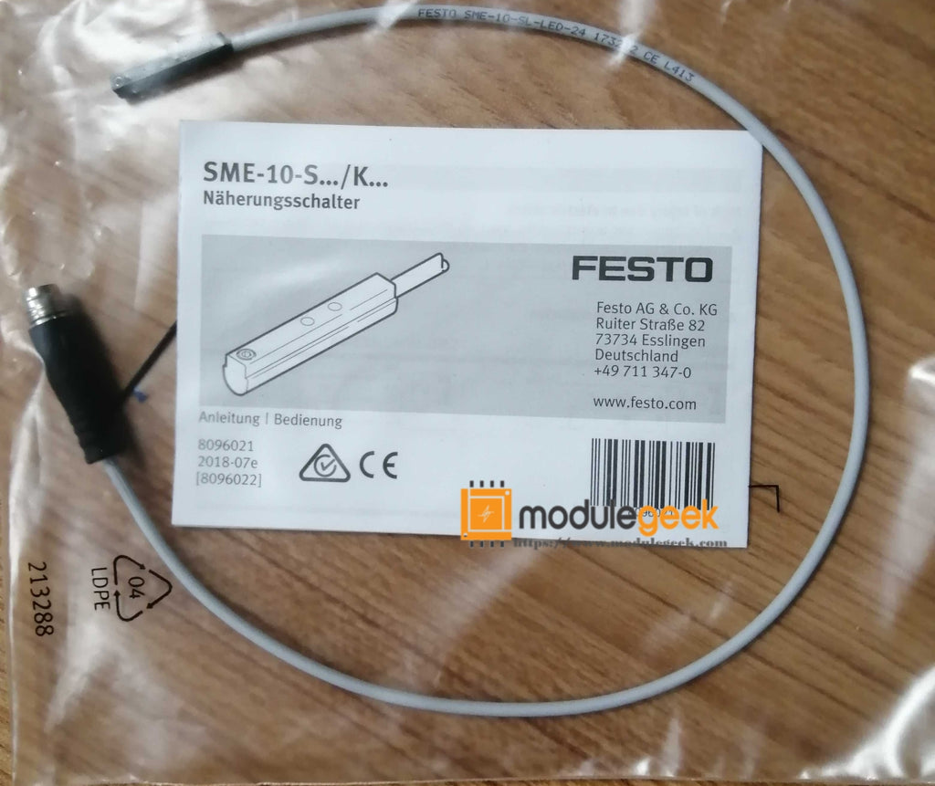 1PCS FESTO SME-10-SL-LED-24 POWER SUPPLY MODULE  NEW 100%  Best price and quality assurance