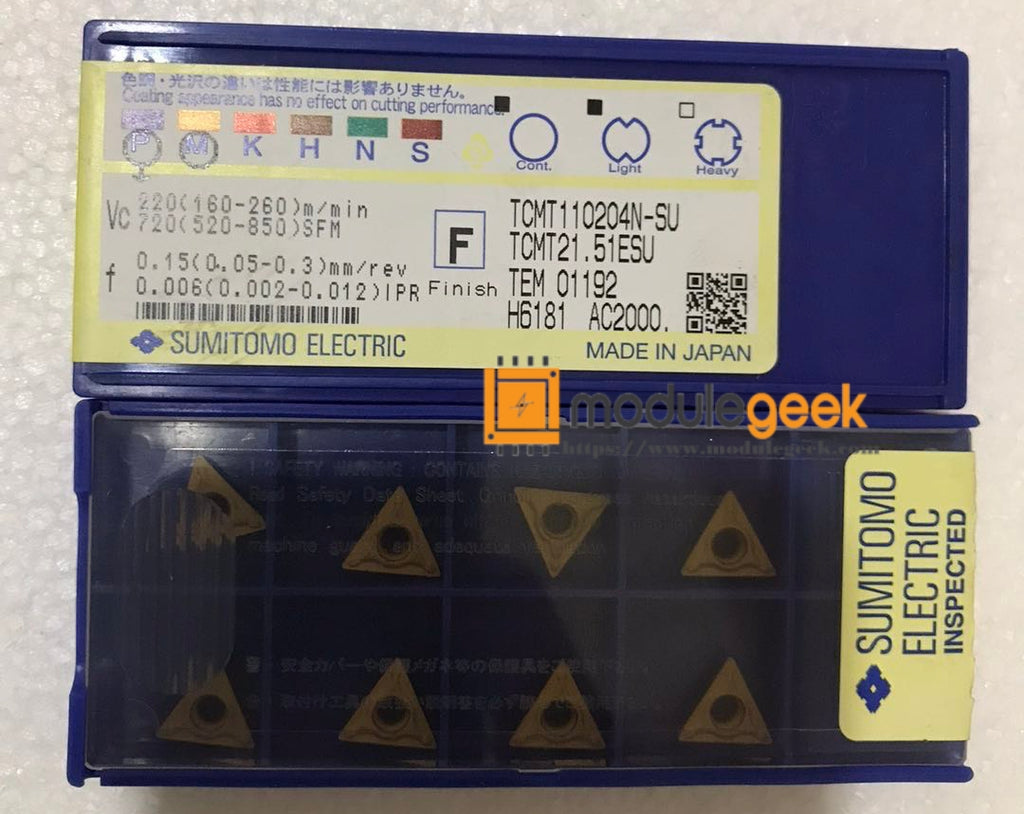10PCS SUMITOMO TCMT110204N-SU AC2000 POWER SUPPLY MODULE  NEW 100% Best price and quality assurance
