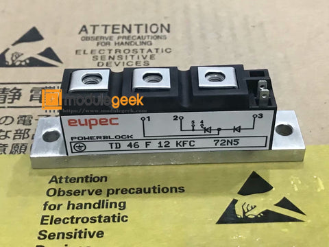 1PCS EUPEC TD46F12KFC POWER SUPPLY MODULE NEW 100% Best price and quality assurance