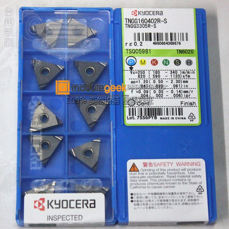 10PCS KYOCERA TNGG160402R-S TN6020 POWER SUPPLY MODULE  NEW 100% Best price and quality assurance