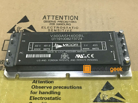 1PCS VICOR V300A5H400BL POWER SUPPLY MODULE  NEW 100%  Best price and quality assurance