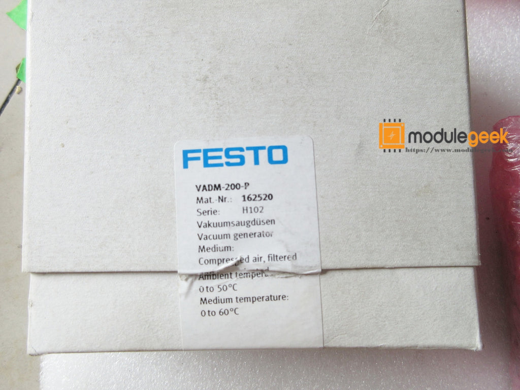 1PCS FESTO VADM-200-P 162520 POWER SUPPLY MODULE  NEW 100%  Best price and quality assurance