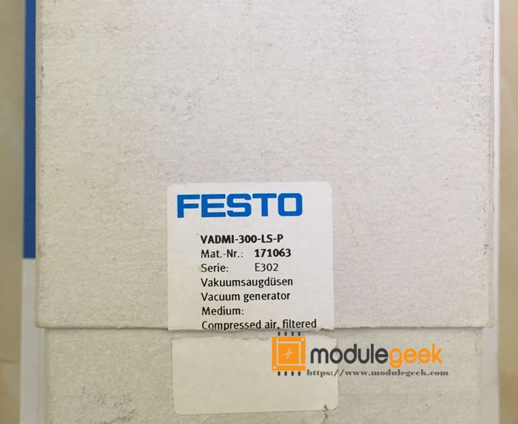 1PCS FESTO VADMI-300-LS-P 171063 POWER SUPPLY MODULE  NEW 100%  Best price and quality assurance
