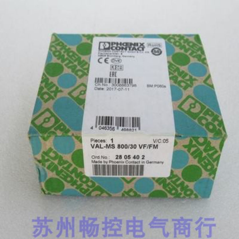 1PCS PHCENIX CONTACT VAL-MS 800/30 VF/FM 2805402 POWER SUPPLY MODULE NEW 100% Best price and quality assurance