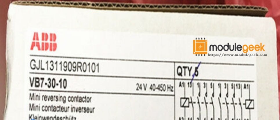 1PCS ABB VB7-30-10 POWER SUPPLY MODULE  NEW 100%  Best price and quality assurance