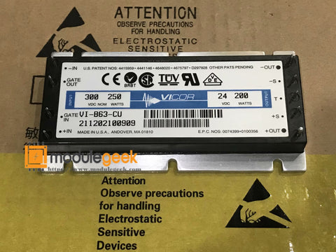 1PCS VICOR VI-B63-CU POWER SUPPLY MODULE NEW 100% Best price and quality assurance