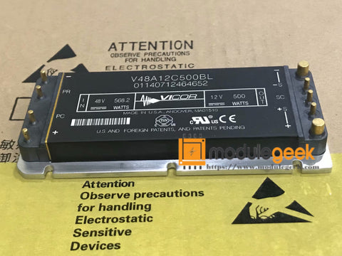 1PCS VICOR V48A12C500BL POWER SUPPLY MODULE NEW 100% Best price and quality assurance